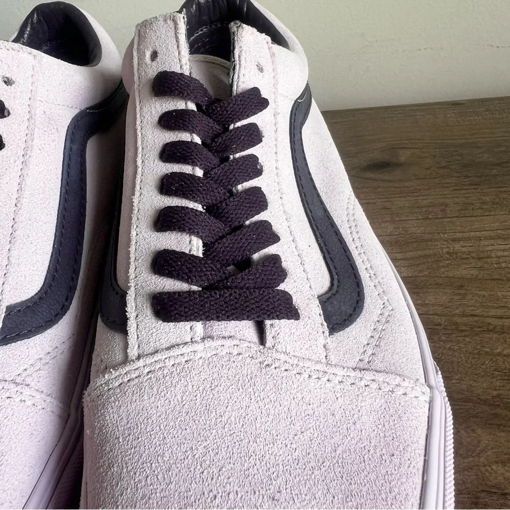 Vans NEW Unisex Old Skool Suede Lavender Shoe Size 8 or 9.5 #217